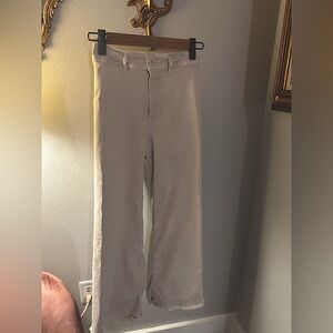 Zara Marine straight jeans in cream size 4